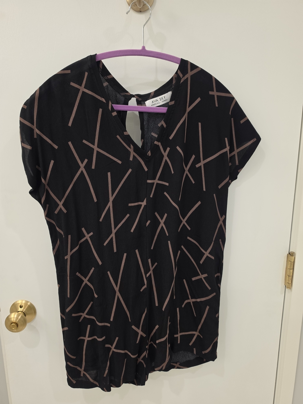 Ava Sky Romper Bronx